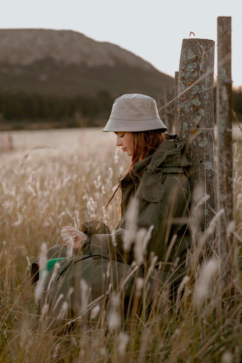 Calm woman