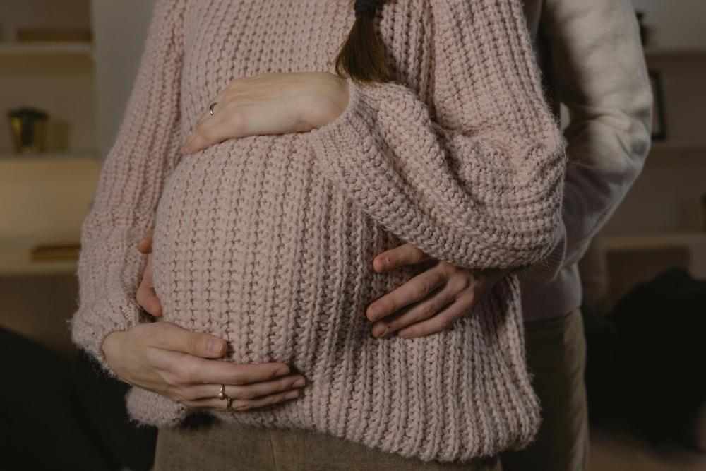 Pregnant belly