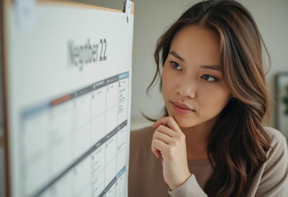 Woman calendar