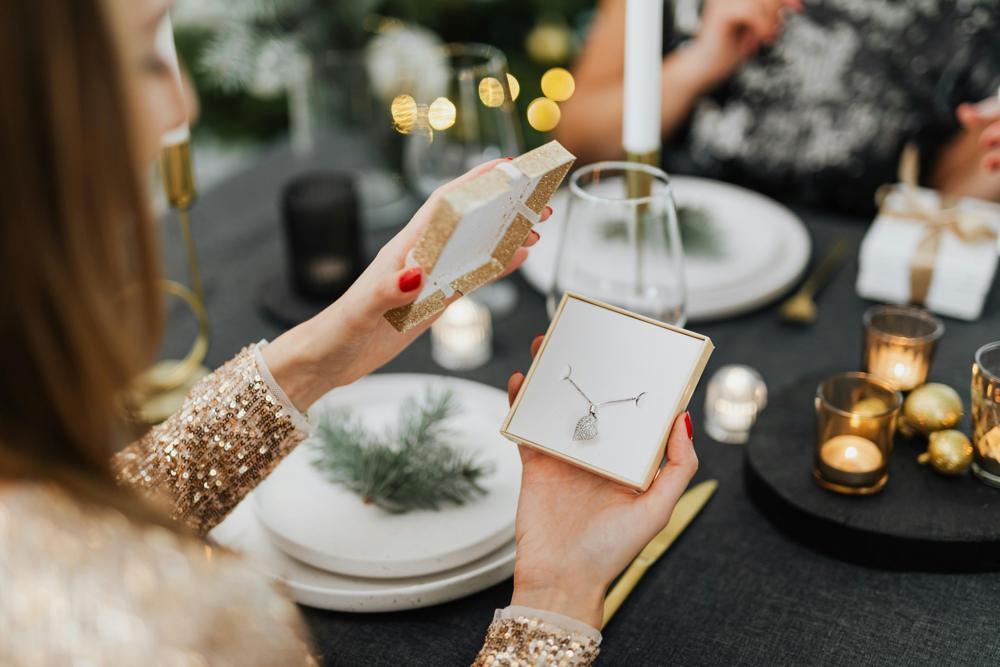 receiving gift